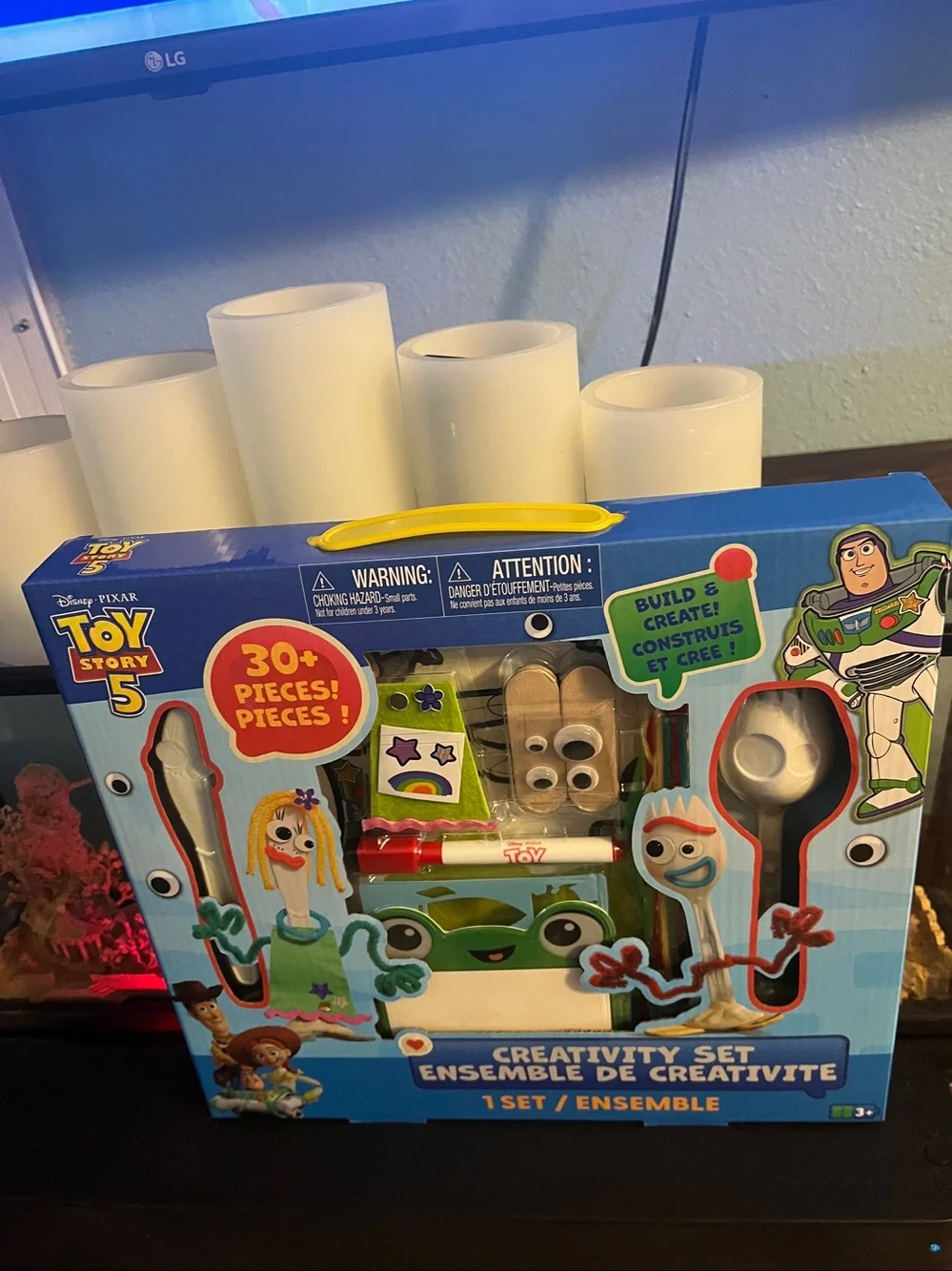 Toy Story 5 Creativity Set — Blue Craft Playset for Kids